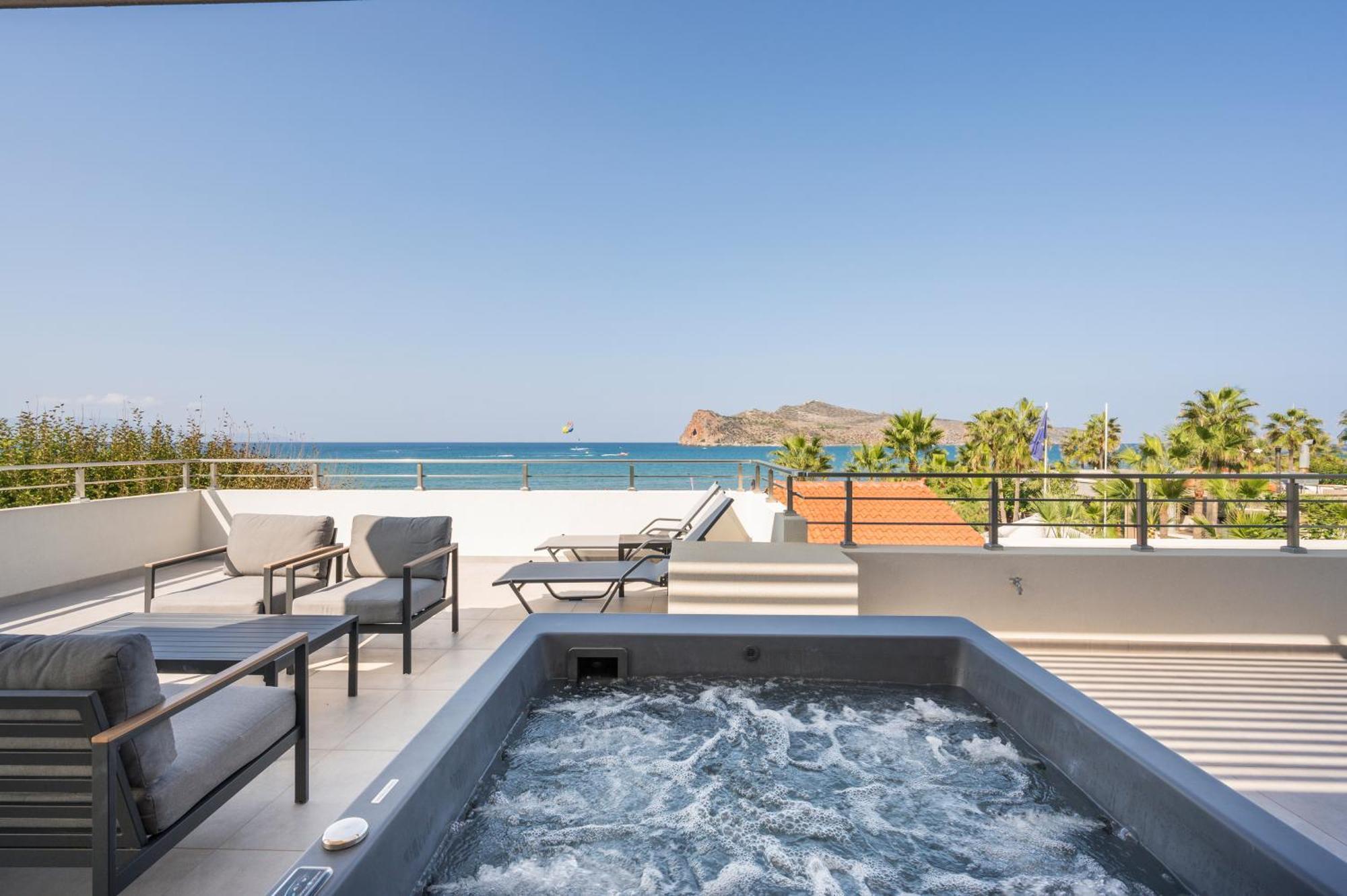 Ostrakon Suites Agia Marina エクステリア 写真
